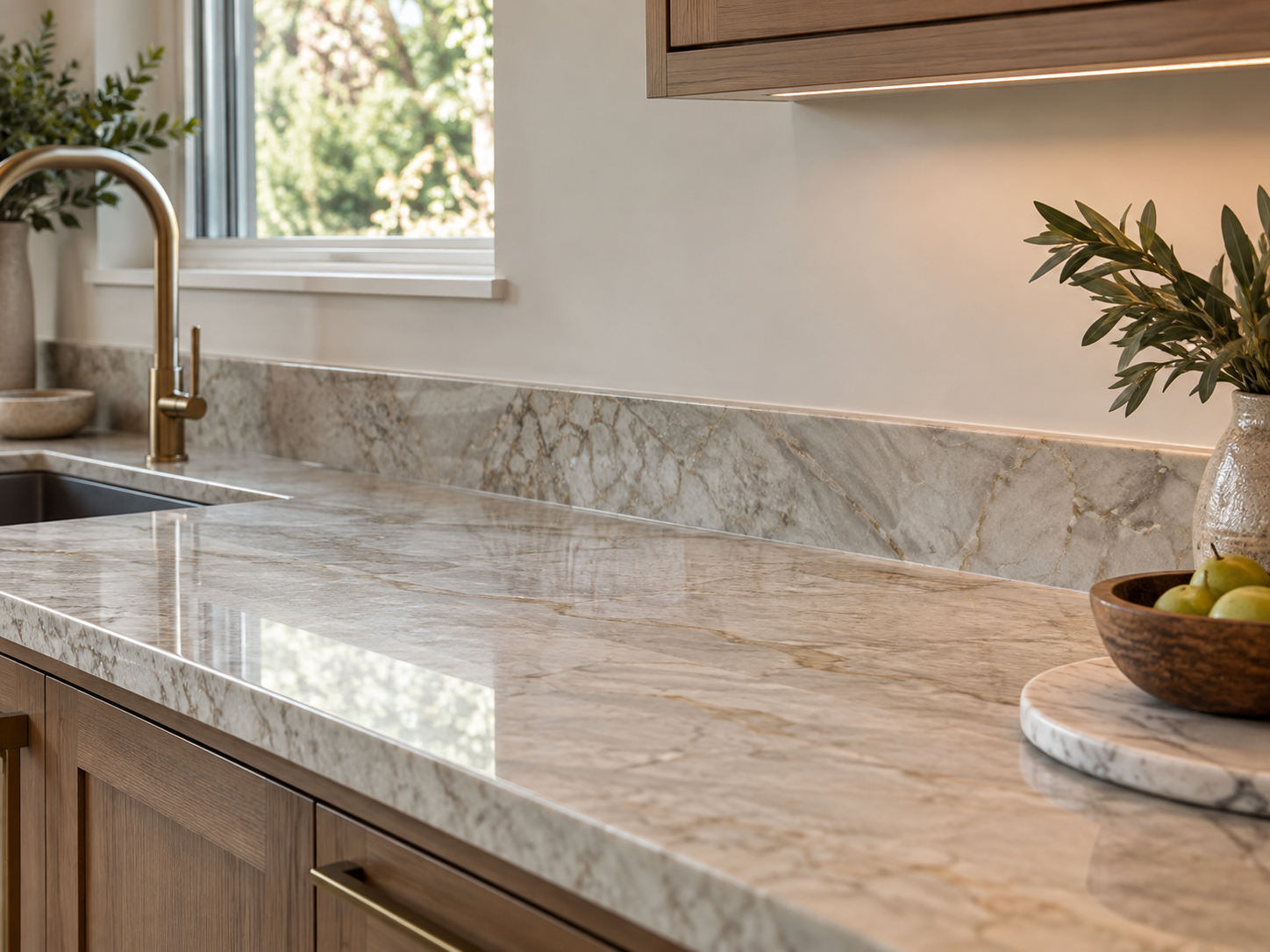 4-Inch Ledge Backsplash