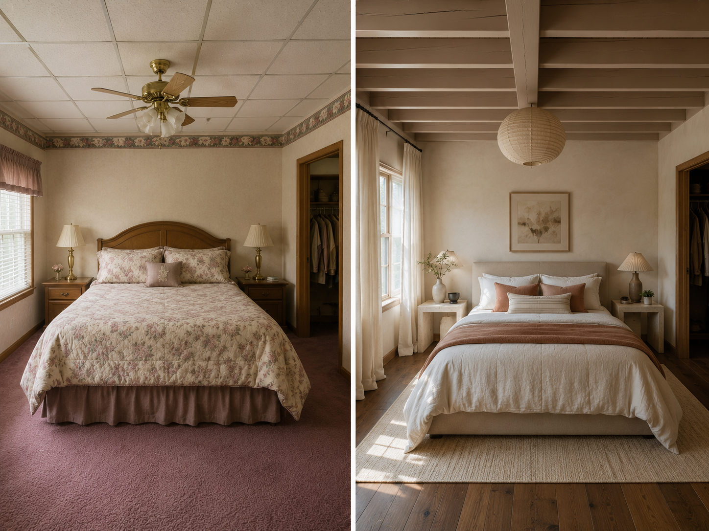 Earthy Organic Modern Bedroom