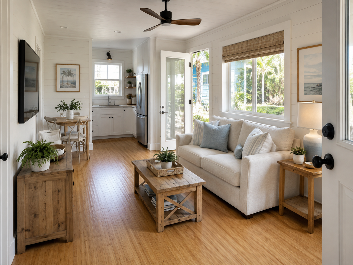 Beach House Bamboo Flooring