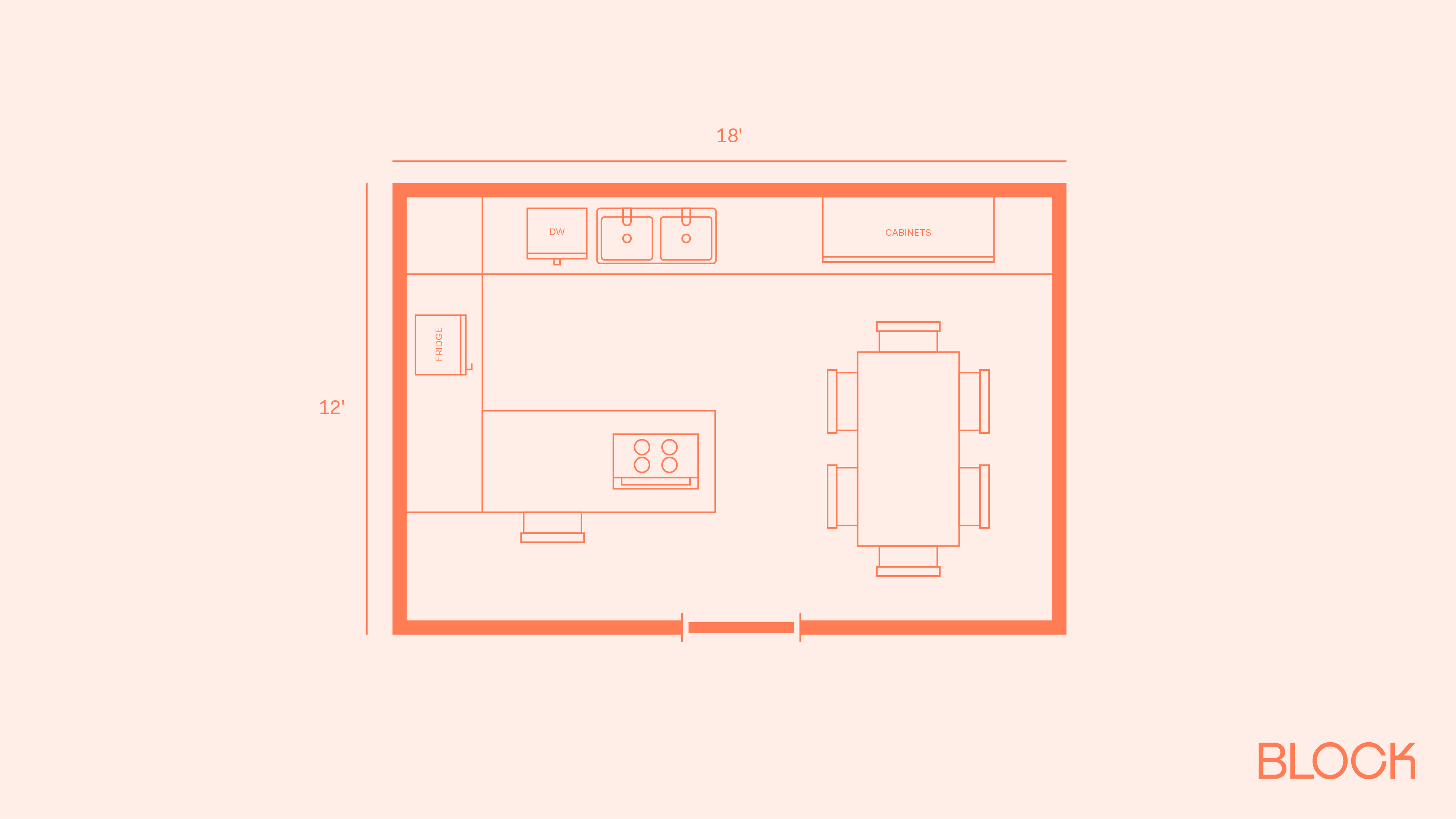 12x18 Kitchen Layout with Island: 5 Designs Compared