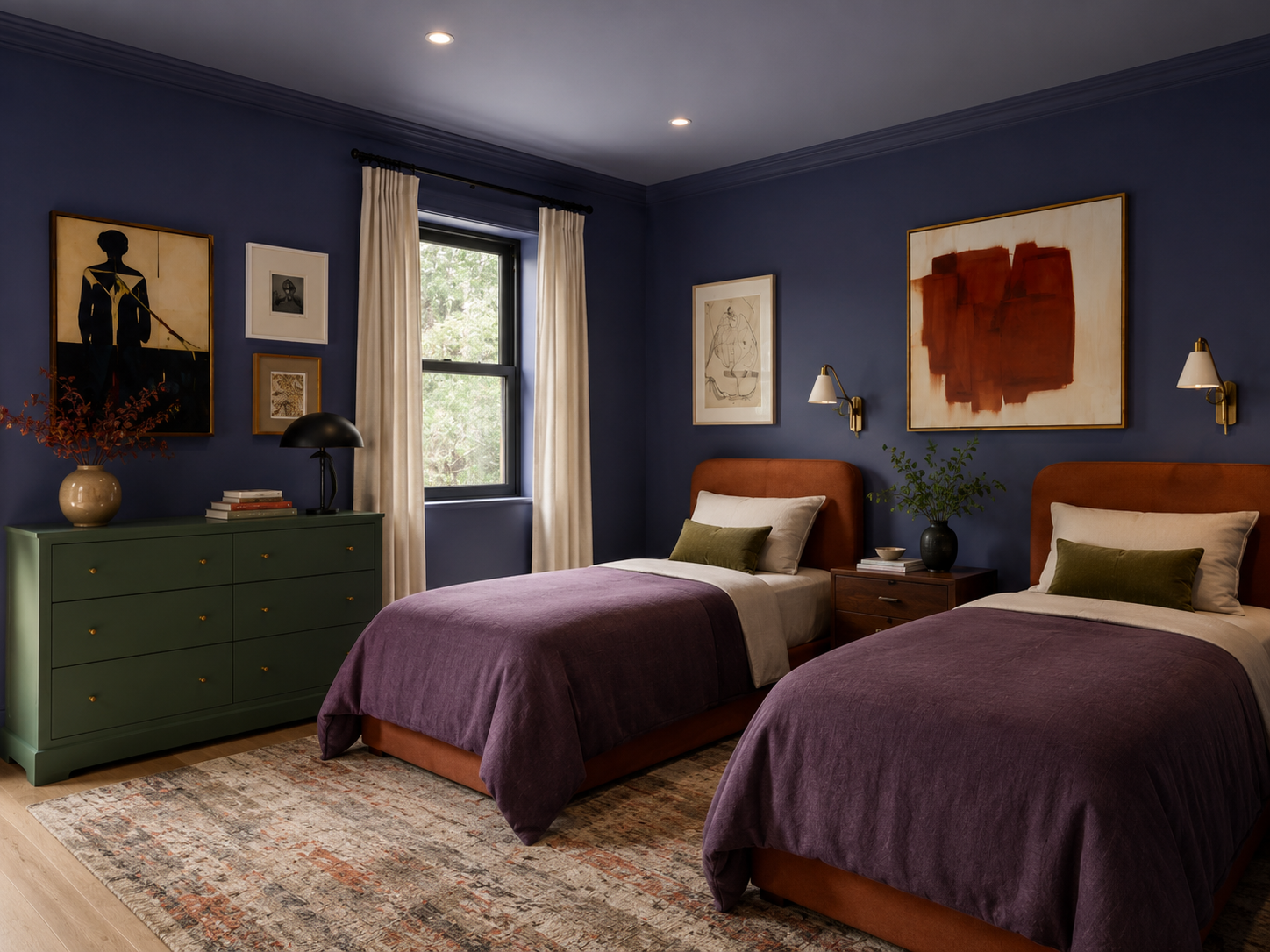 Blue Nova 825 Bedroom