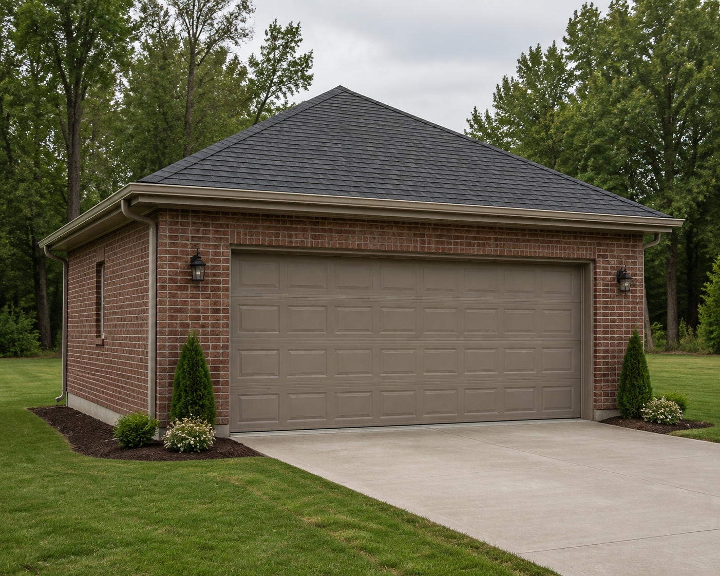Brick Garage Detached