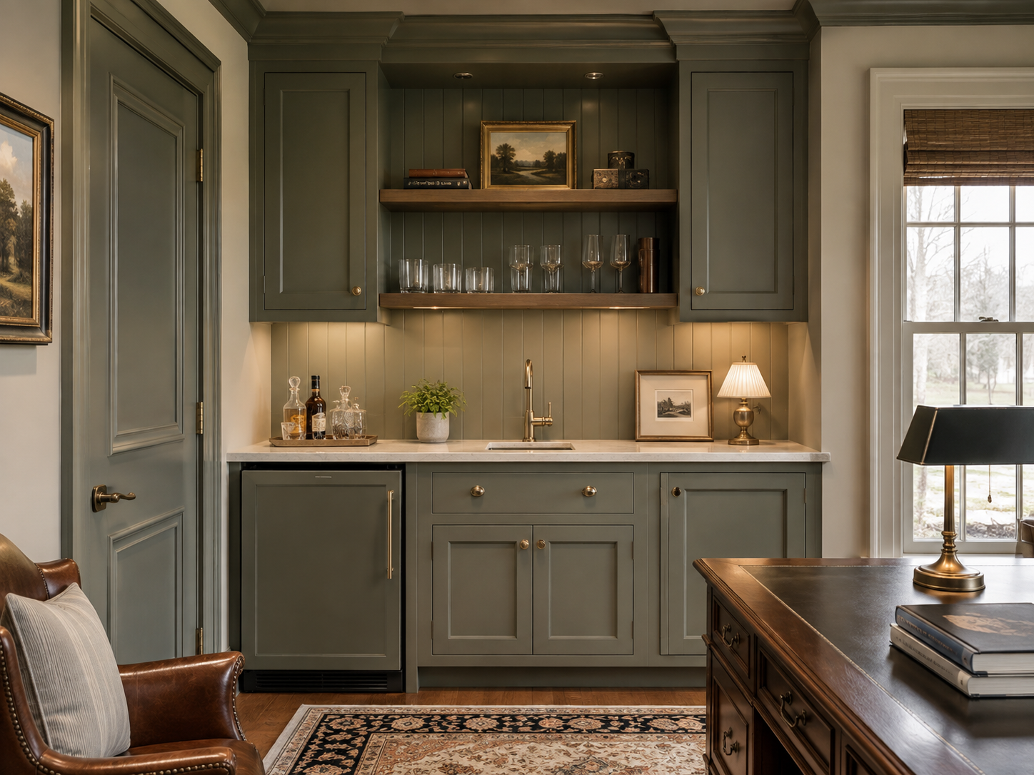 Building a Wet Bar in Office