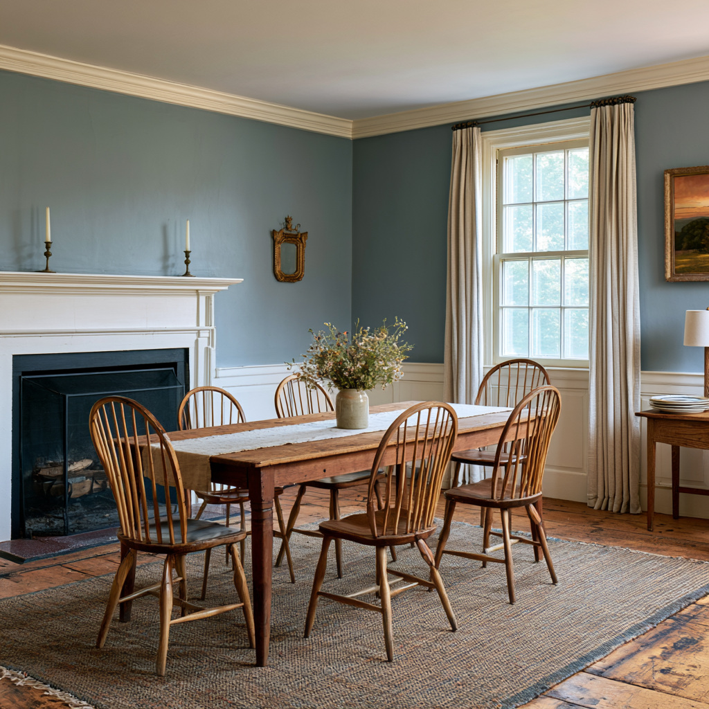 Colonial Home Dining Room