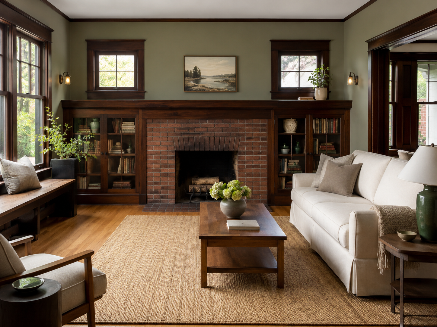 Craftsman Bungalow Renovation - Living Room