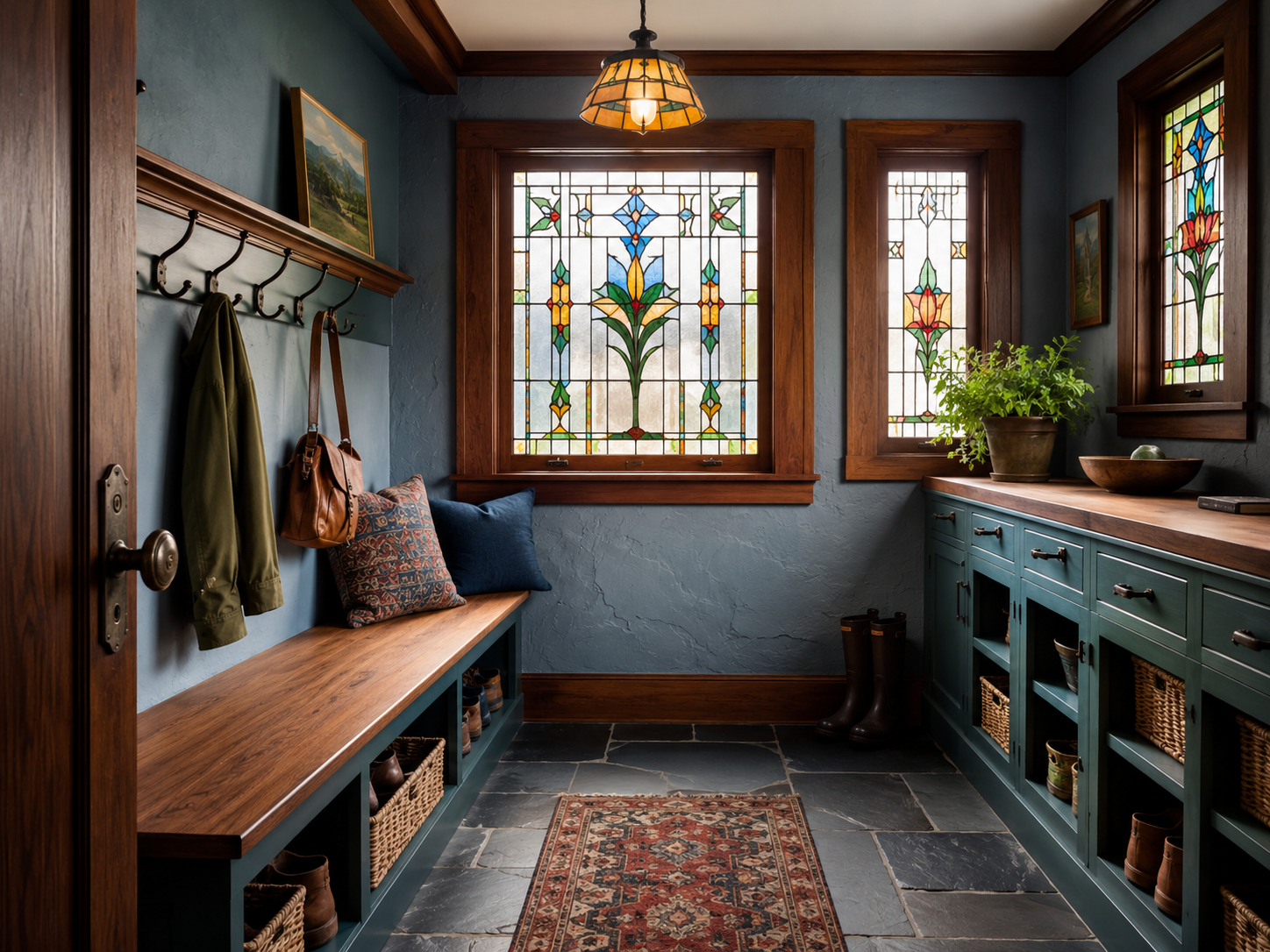 Craftsman Bungalow Renovation - Mudroom