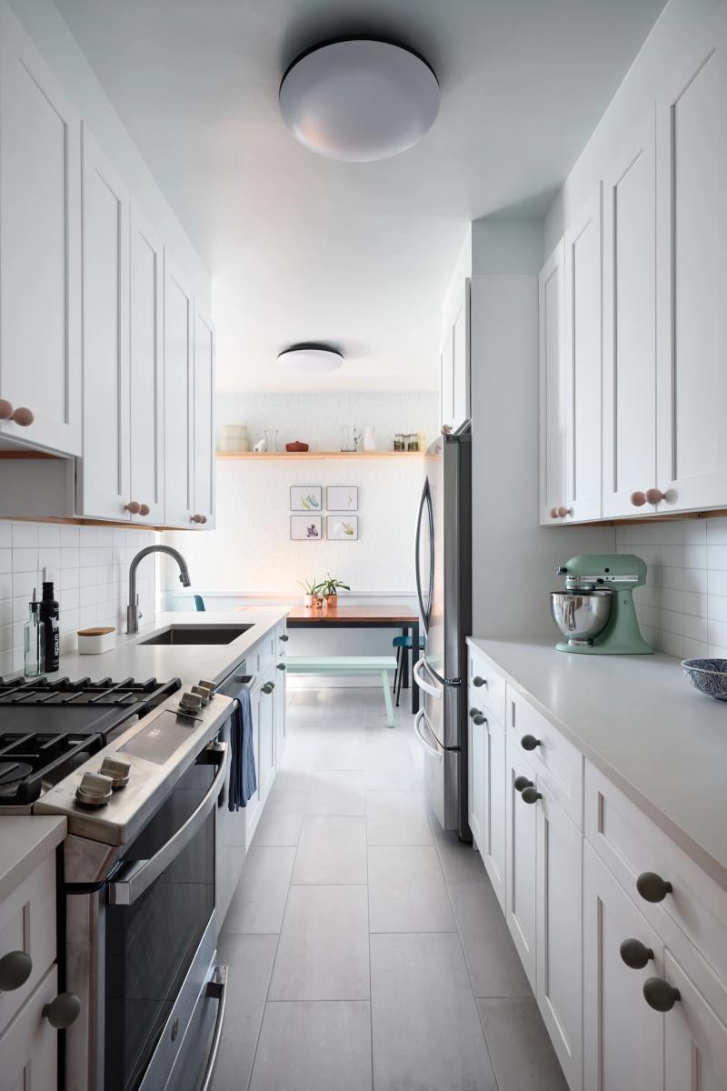 Jackson Heights Queens Kitchen Narrow