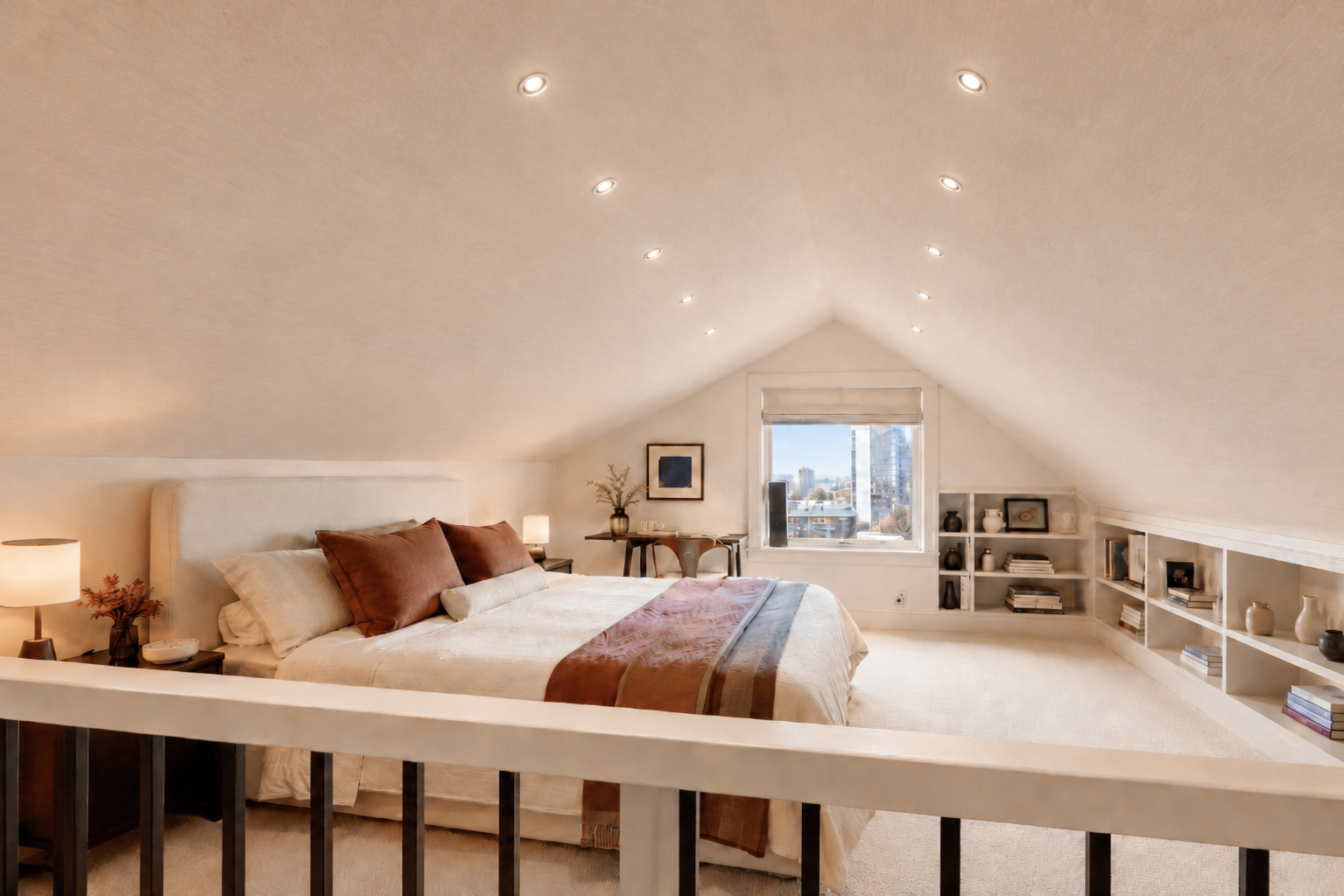 Loft Bedroom Carpeting