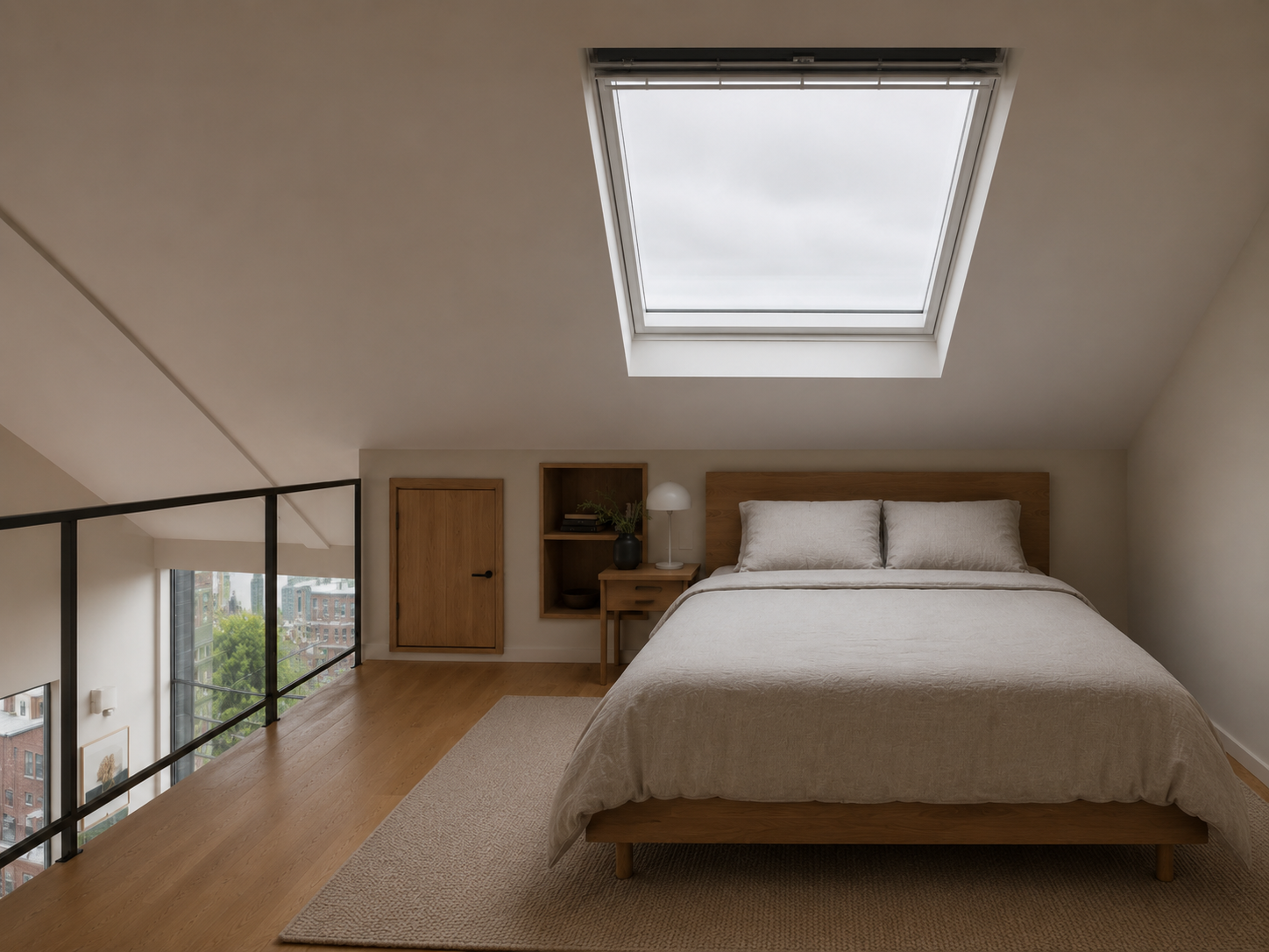 Loft Bedroom Skylight