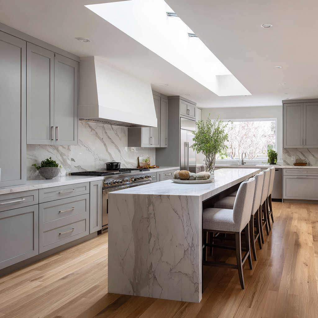 Marble and Gray
