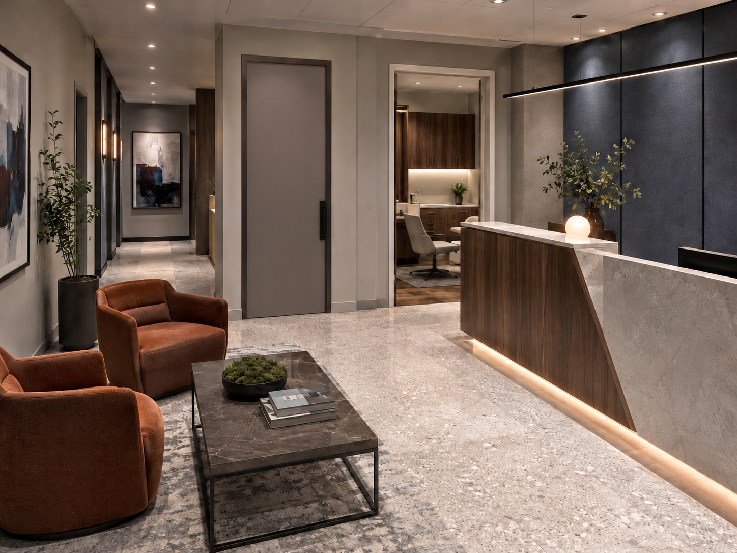 Modern Chic Medical Office
