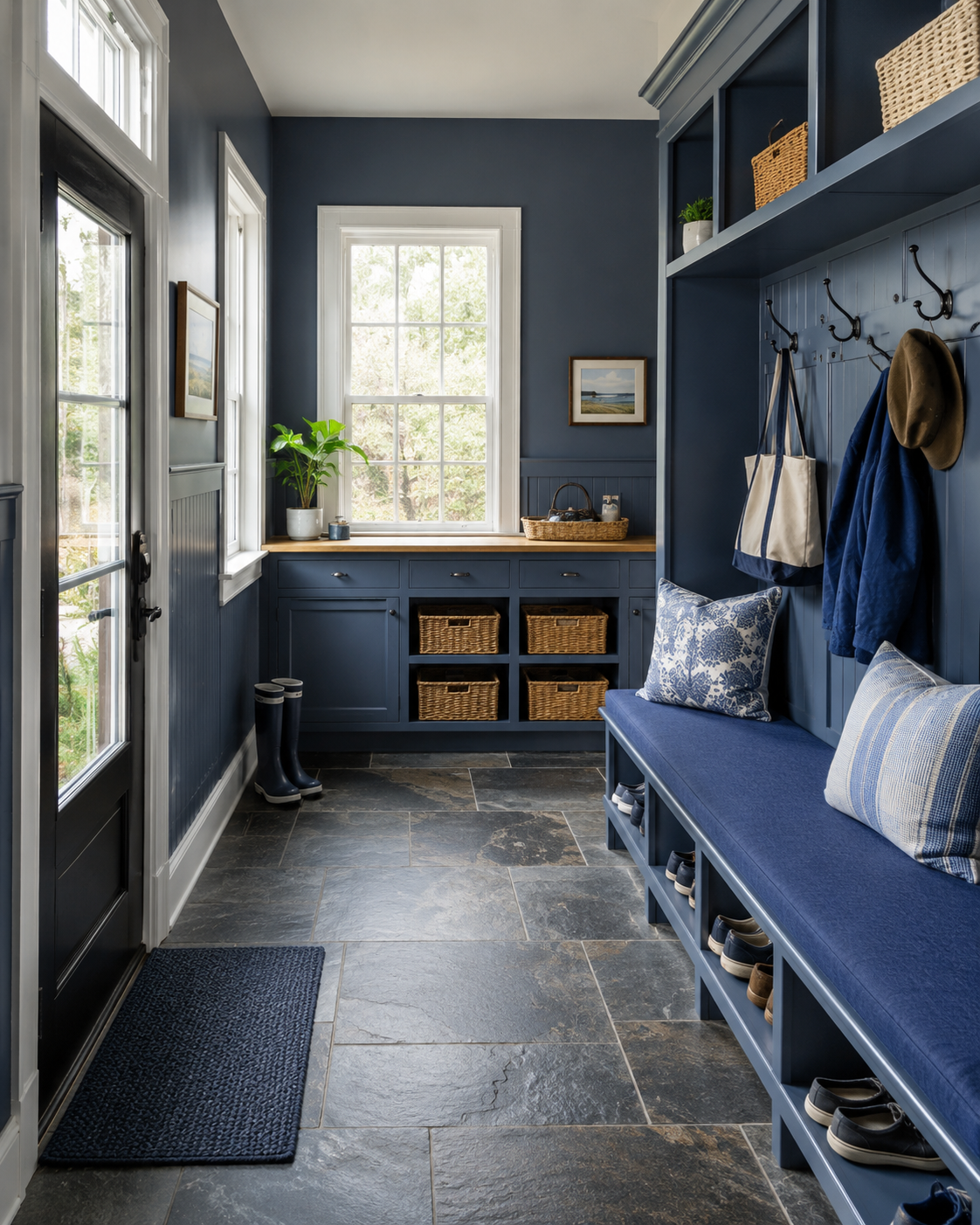 Mudroom Slate Floor
