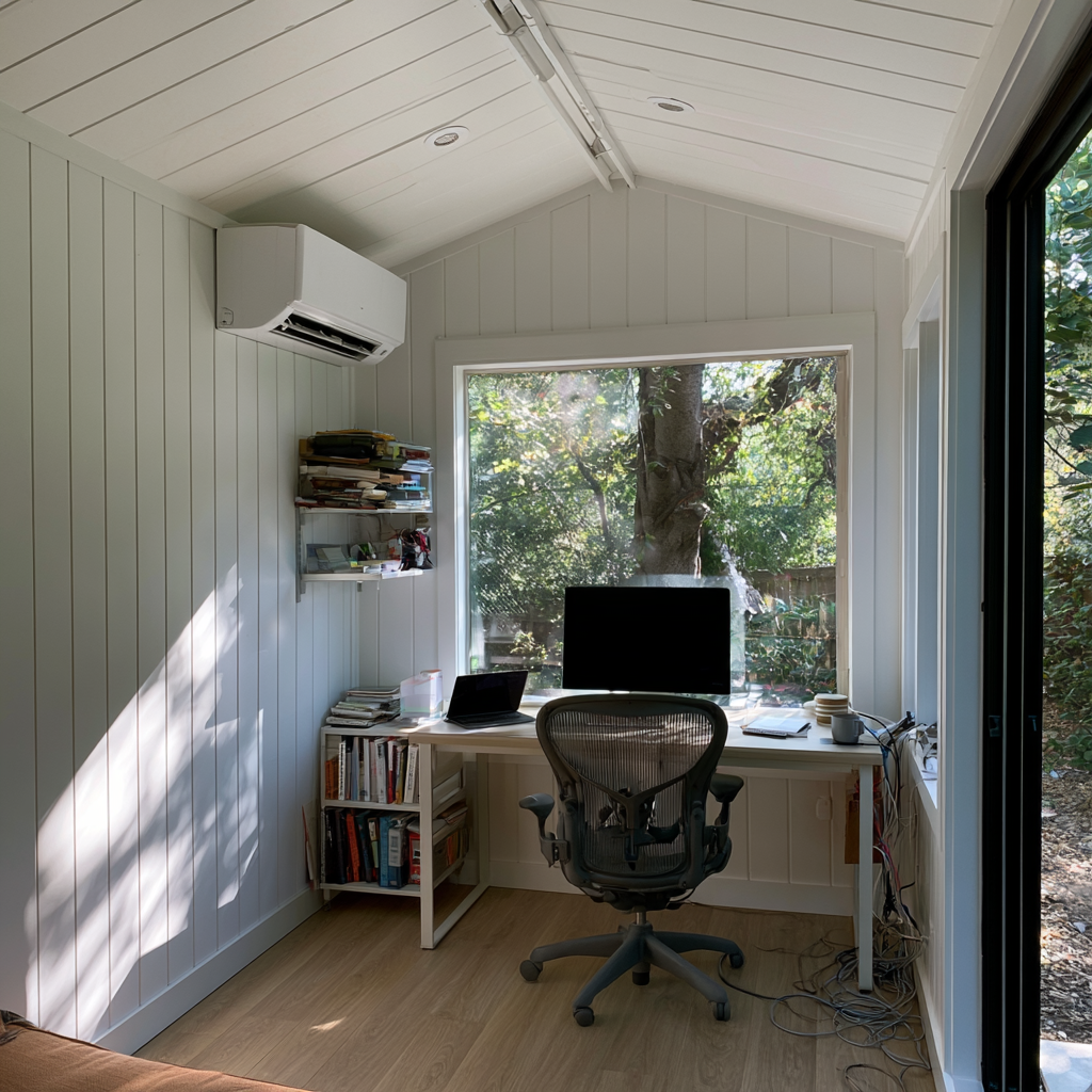Office Shed - Interior Simple