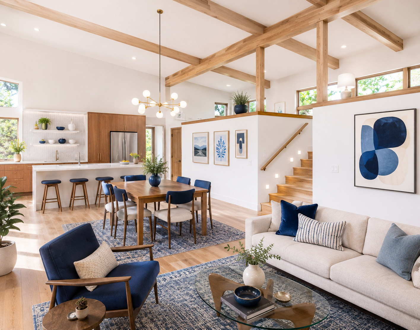 Open Floor Plan Split Level