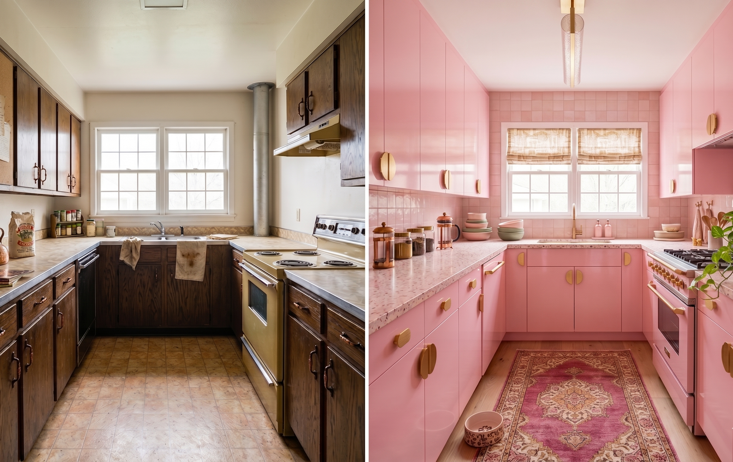 1970s Kitchen Remodel Ideas: Before & After Pictures