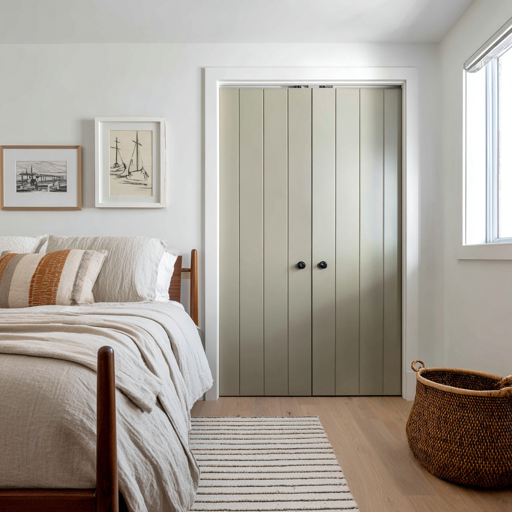 Sage Green Board Doors