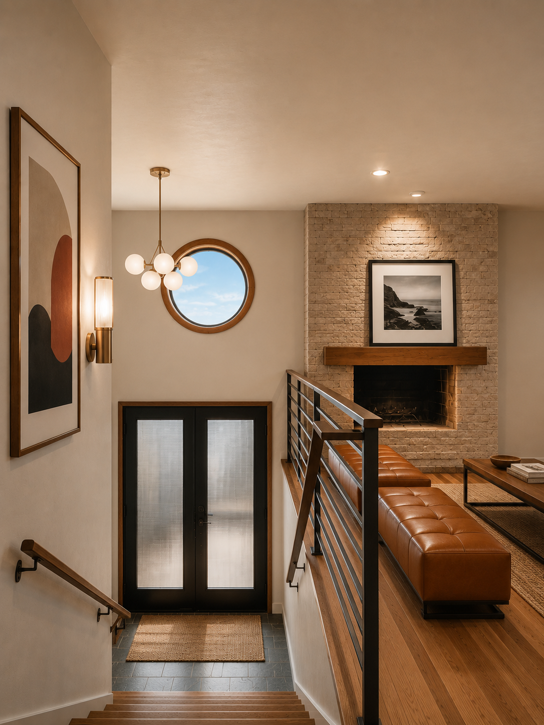Stairs-Focused Split Level Remodel
