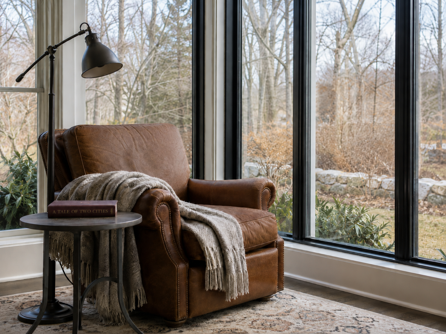 Sunroom Reading Nook