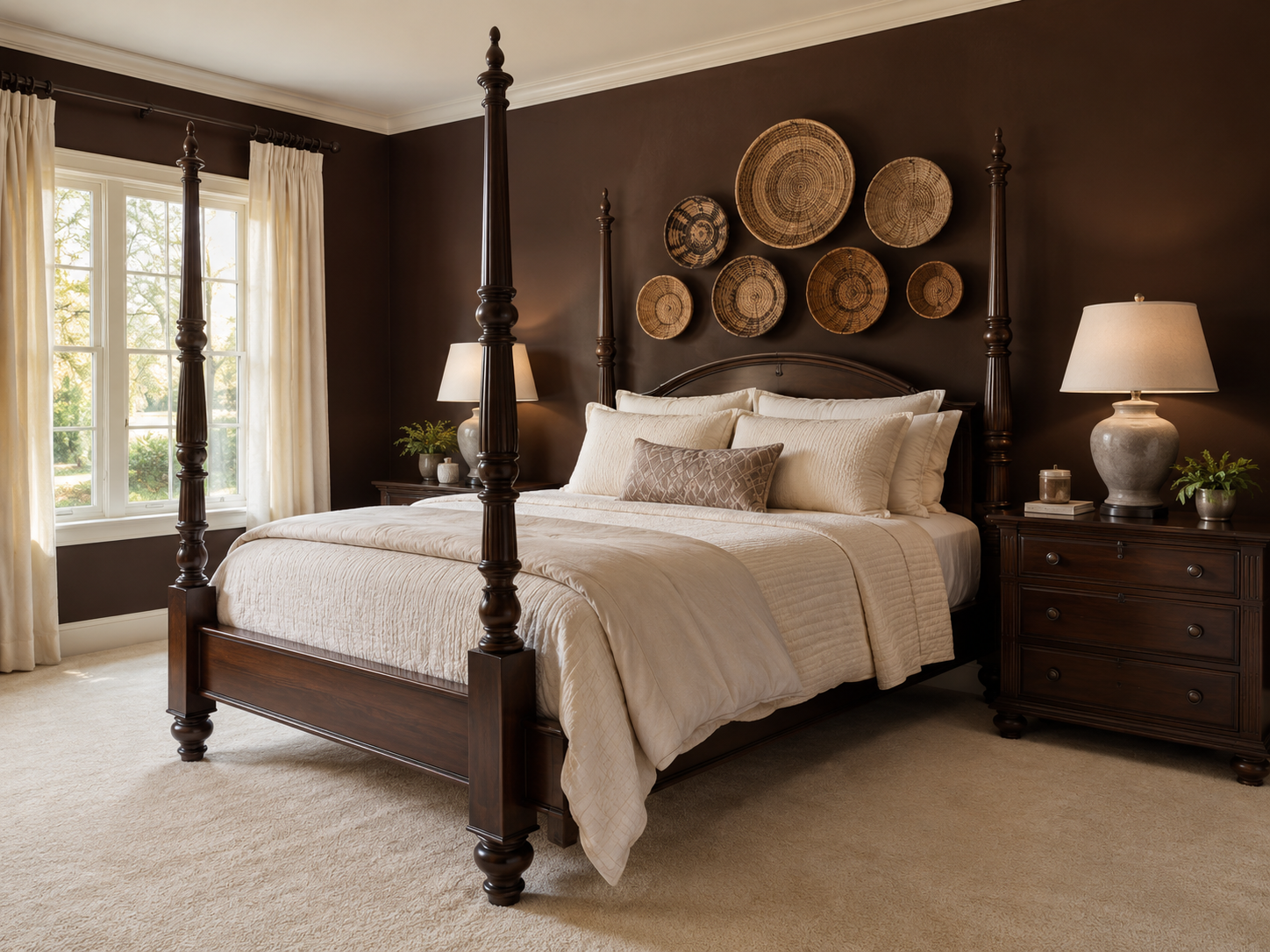 Turkish Coffee SW 6076 Bedroom