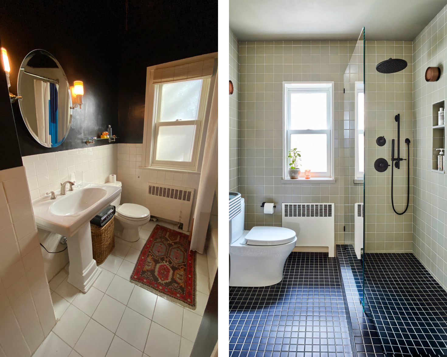 before-and-after-bathroom-remodel-floor-to-ceiling tile