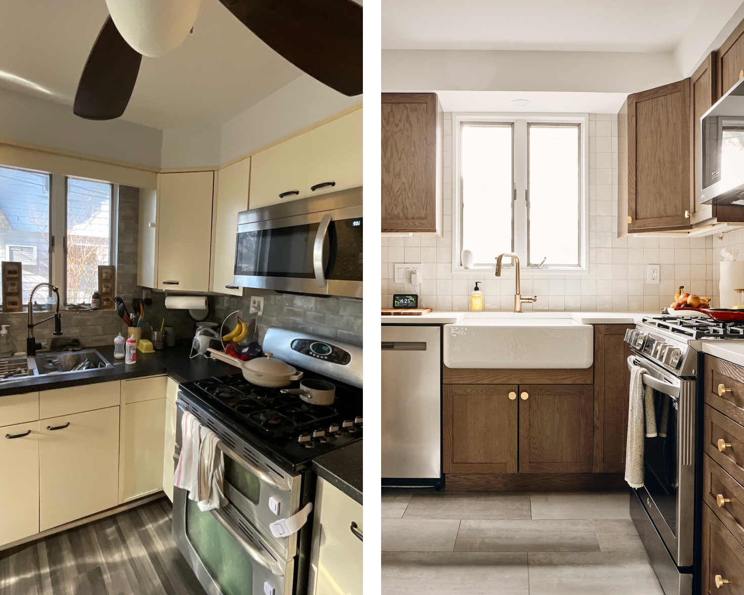 before-after-kitchen-remodel-dark-brown-wood-cabinets