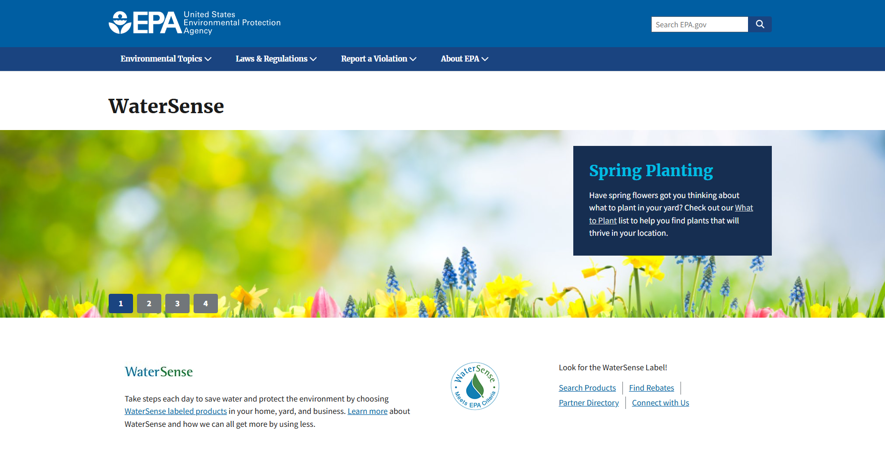 epa watersense