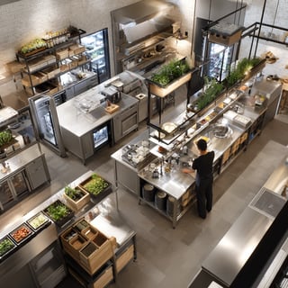 Restaurant Kitchen Layout Optimization & Design