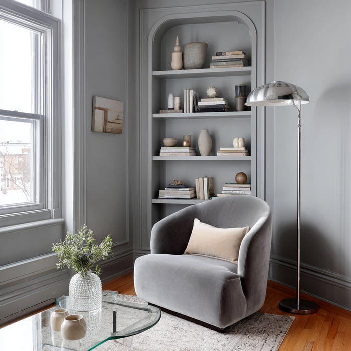 u5821215421_A_corner_alcove_painted_in_rich_pearl_gray_with_m_b8a98200-3aec-44dd-9afd-aebe1a9e1b16_2