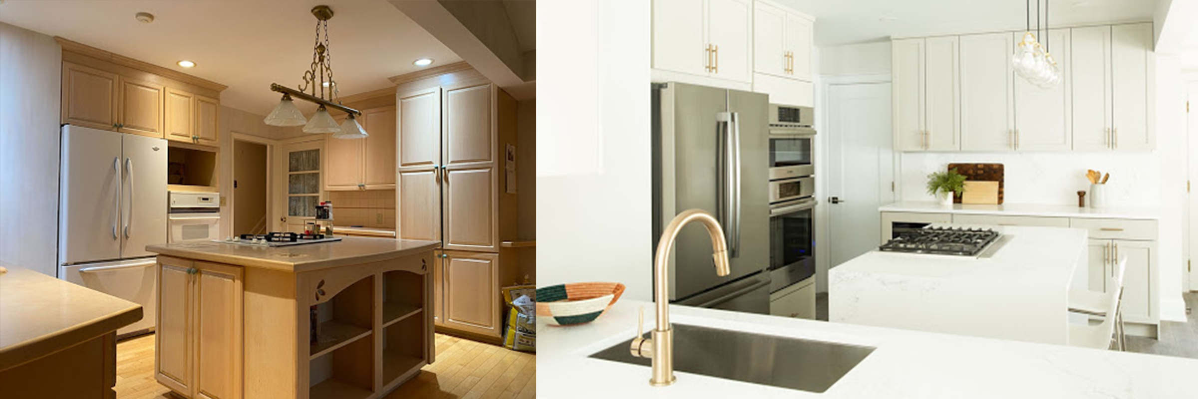 all white kitchen