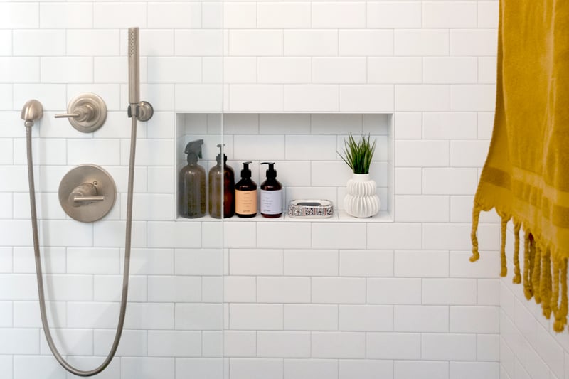 shower niche example